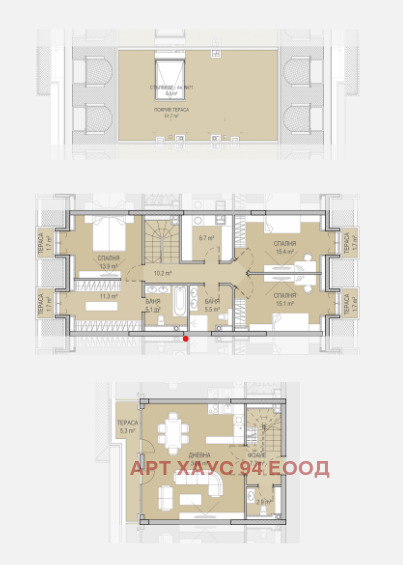 Satılık  İki Katlı Daire Sofia , Krastova vada , 188 metrekare | 41261603 - görüntü [10]