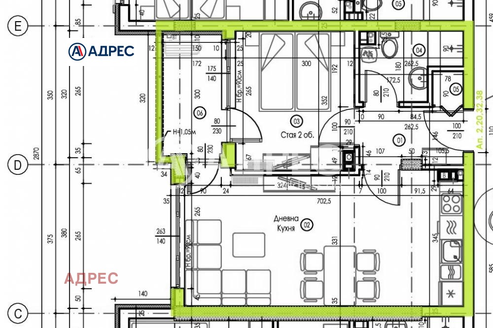 Продава 2-СТАЕН, гр. Варна, Владислав Варненчик 1, снимка 3 - Апартаменти - 56203791