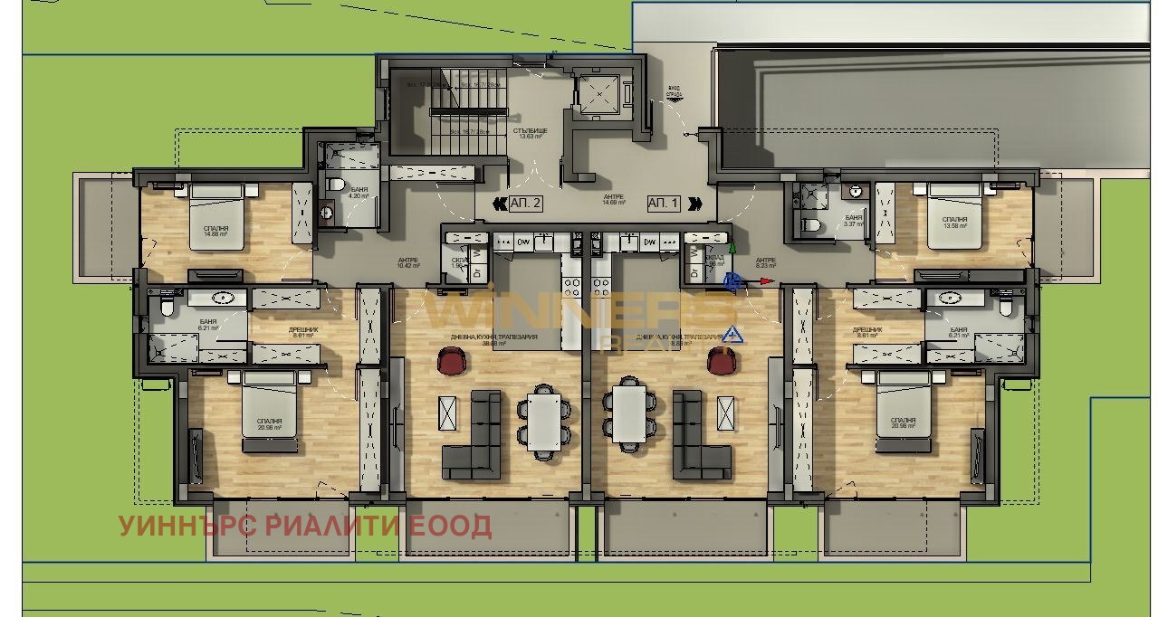 Продава 4-СТАЕН, гр. София, Драгалевци, снимка 6 - Апартаменти - 55011138
