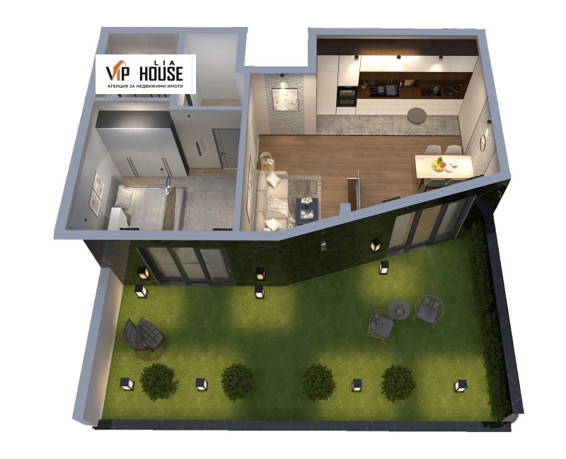 Продава 2-СТАЕН в град София, Манастирски ливади - 70 кв.м / 157 837 € » 308 702.34 лв., ЛИА ВИП ХАУС ООД