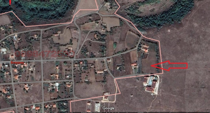 Продава ПАРЦЕЛ, с. Божурец, област Добрич, снимка 7 - Парцели - 53413199