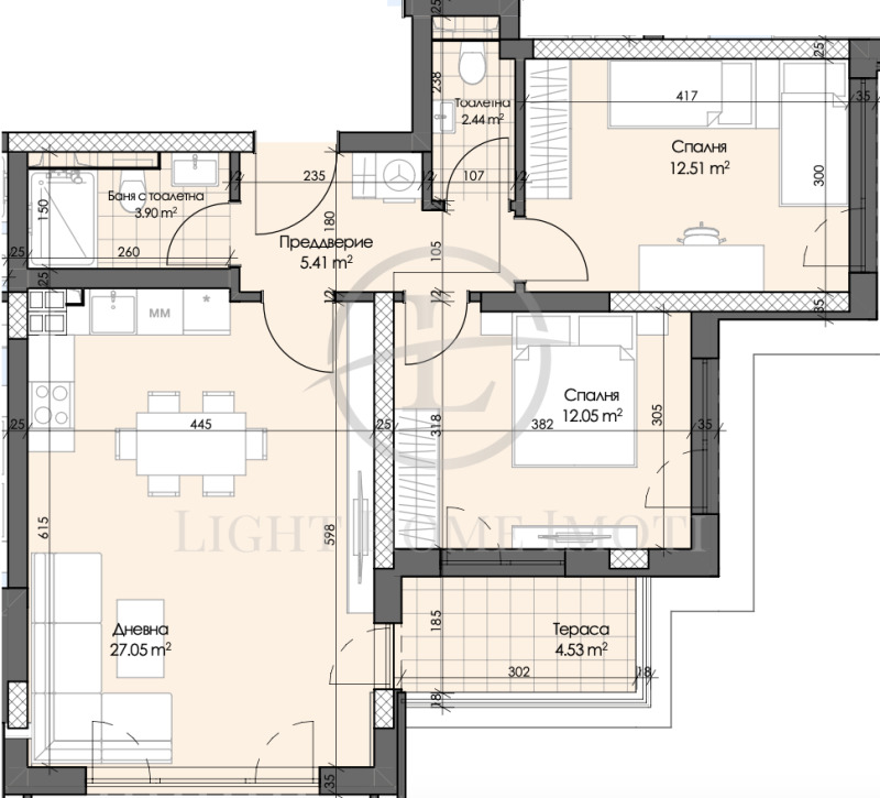 Продава  3-стаен град Пловдив , Гагарин , 97 кв.м | 92954322 - изображение [4]