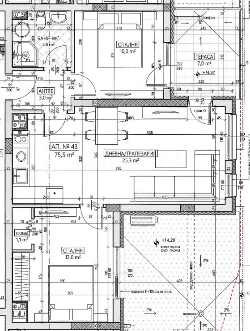 Продава 3-СТАЕН, гр. Несебър, област Бургас, снимка 2 - Апартаменти - 53107598