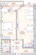 Продава  2-стаен град Бургас , Меден рудник - зона Д , 67 кв.м | 79787672 - изображение [3]