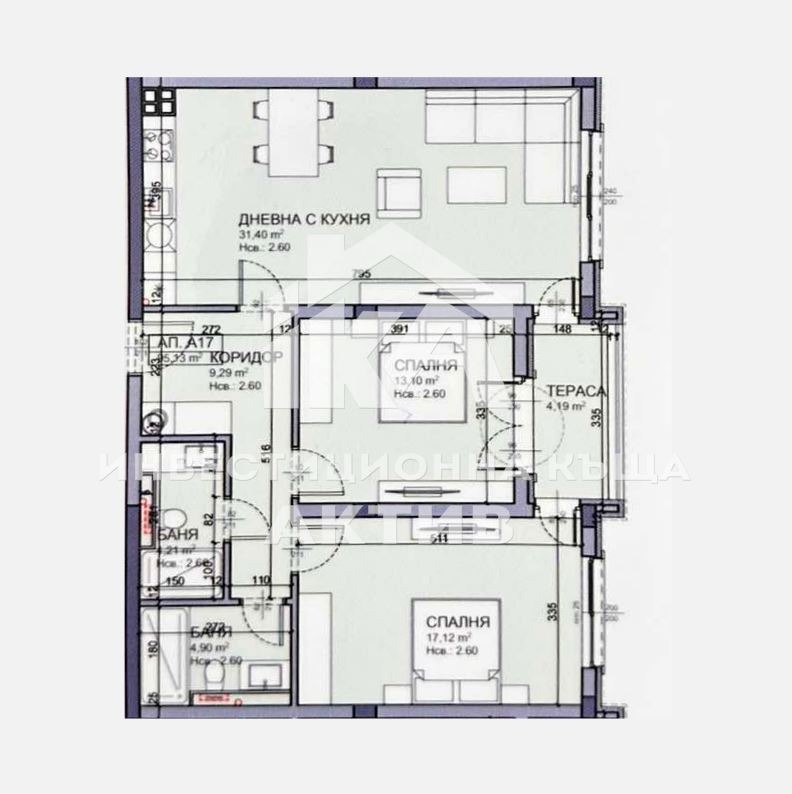 À vendre  2 chambres région Plovdiv , Parvomai , 106 m² | 41409623