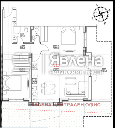 Продава 3-СТАЕН, гр. София, Витоша, снимка 5 - Апартаменти - 53687126