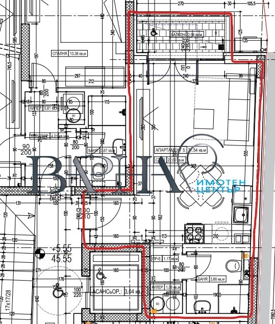 Продава 1-СТАЕН, гр. Варна, Колхозен пазар, снимка 3 - Апартаменти - 53589644