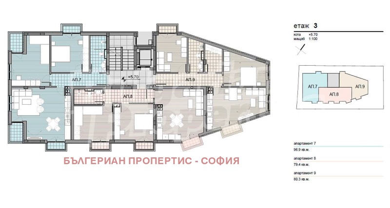 Myytävänä  1 makuuhuone Sofia , Ovtša kupel , 99 neliömetriä | 48897054 - kuva [10]