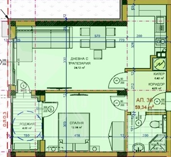 Продава 2-СТАЕН, гр. Стара Загора, Железник - център, снимка 3 - Апартаменти - 54540903