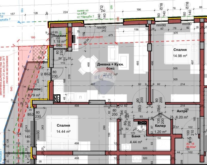 Продава 3-СТАЕН, гр. Варна, Изгрев, снимка 7 - Апартаменти - 46967529