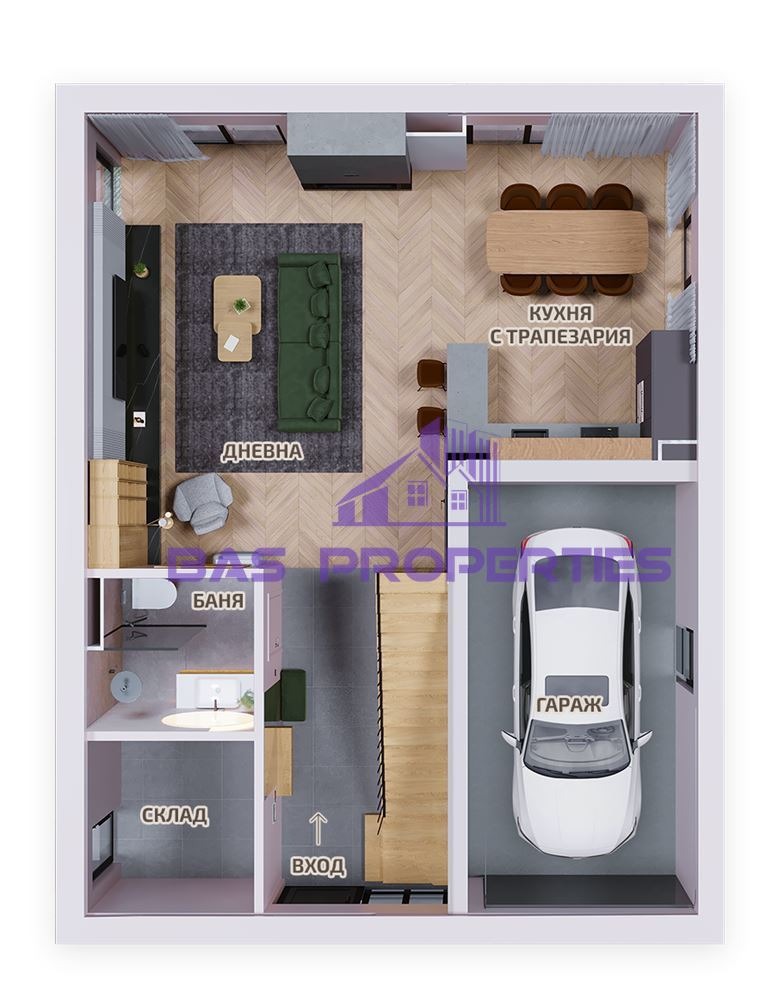 Продава  Къща област София , с. Вакарел , 219 кв.м | 59440832 - изображение [2]