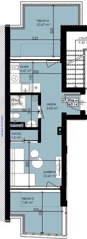 Продава 1-СТАЕН, гр. Созопол, област Бургас, снимка 13 - Апартаменти - 50960554