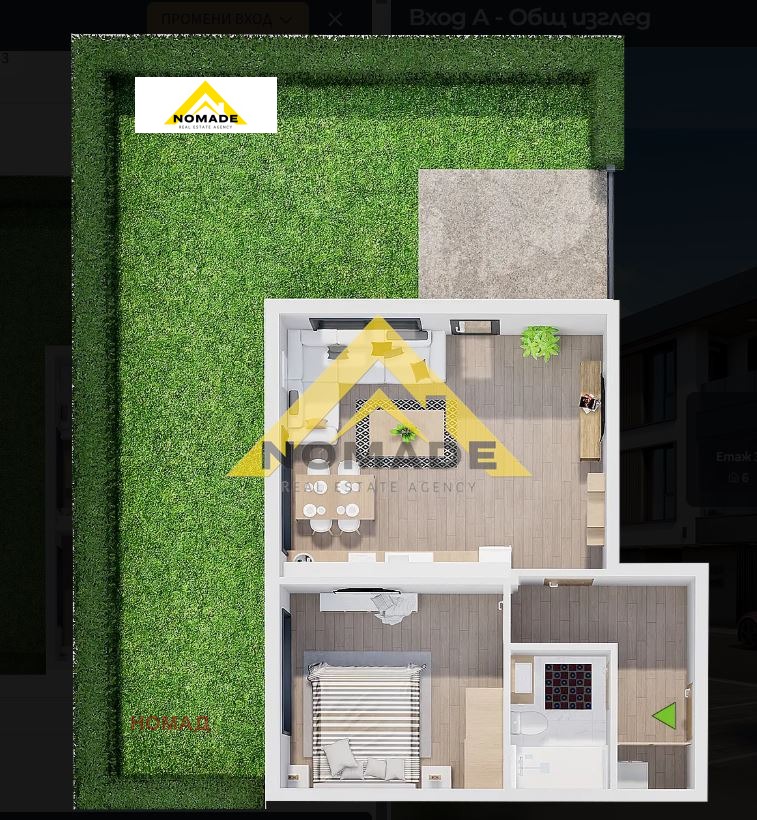 Продава 2-СТАЕН, гр. Пловдив, Прослав, снимка 6 - Апартаменти - 53645807