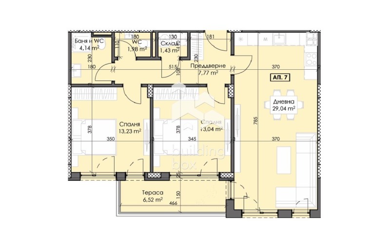 Na prodej  2 ložnice Plovdiv , Trakija , 108 m2 | 54651023 - obraz [7]