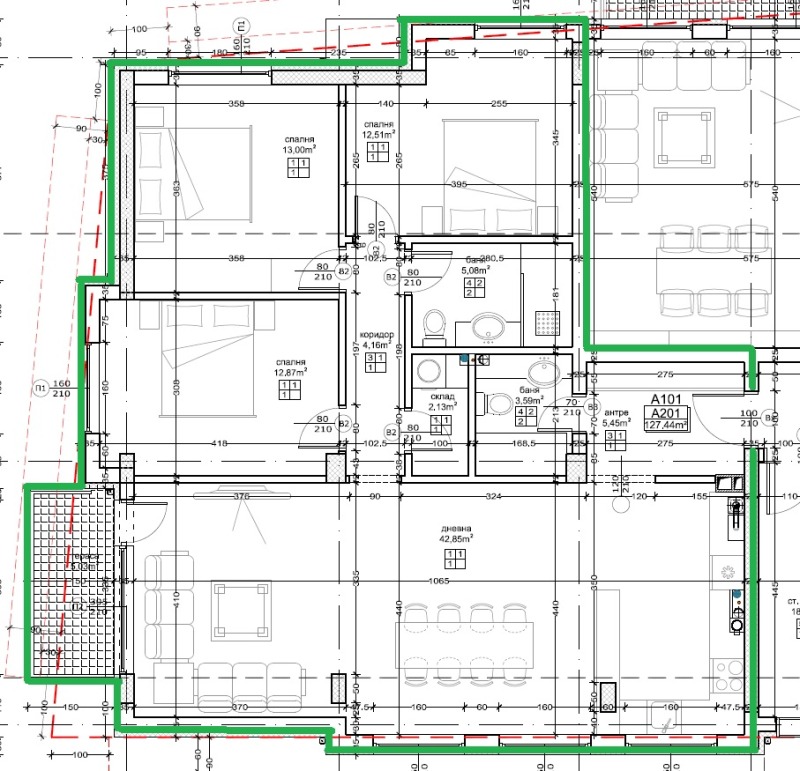 Eladó  3+ hálószoba Sofia , Malinova dolina , 149 négyzetméter | 37838466 - kép [5]