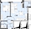 Продава  2-стаен град Пловдив , Гагарин , 58 кв.м | 72971369 - изображение [2]