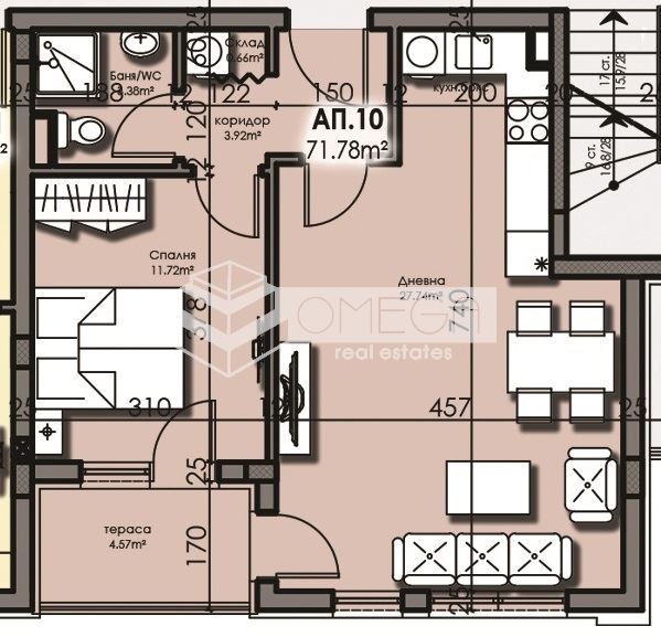 Продава 2-СТАЕН, гр. Созопол, област Бургас, снимка 9 - Aпартаменти - 43953416