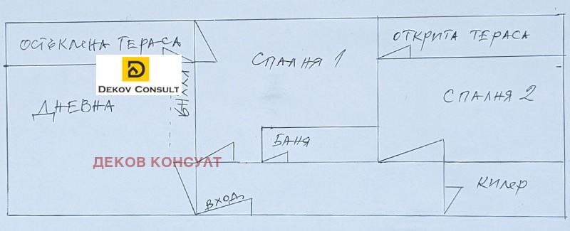 Продаја  2 спаваће собе Варна , Завод Дружба , 80 м2 | 45149037 - слика [17]