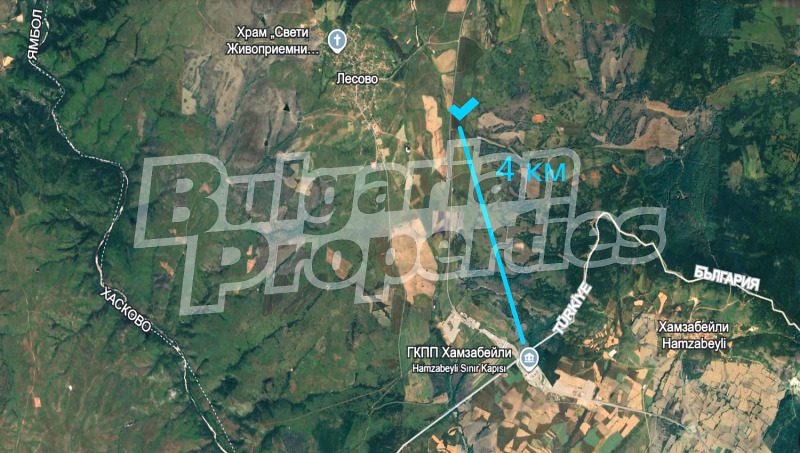 Продава ПАРЦЕЛ, с. Лесово, област Ямбол, снимка 3 - Парцели - 52983713