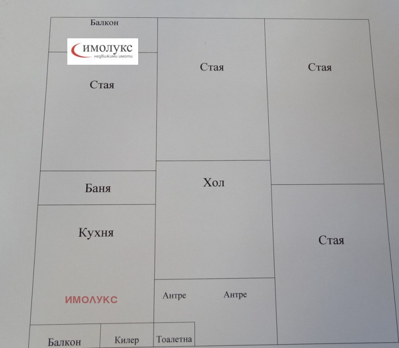 À vendre  3 chambres Sofia , Tsentar , 161 m² | 31288542