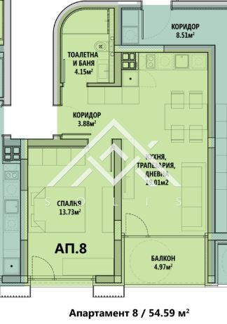 Продава 2-СТАЕН, гр. София, Лагера, снимка 7 - Апартаменти - 53065570