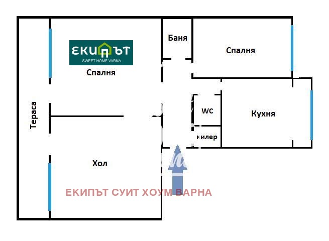 Продава 3-СТАЕН, гр. Варна, Владислав Варненчик 1, снимка 15 - Апартаменти - 52718464
