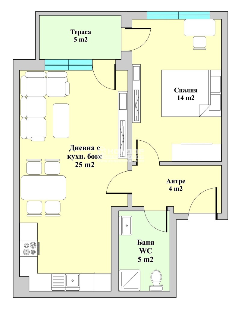 Продава 2-СТАЕН, гр. Пловдив, Въстанически, снимка 3 - Aпартаменти - 44542715