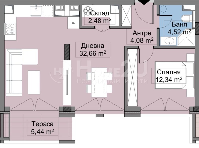 Продава 2-СТАЕН, гр. София, Овча купел 2, снимка 7 - Aпартаменти - 48224148