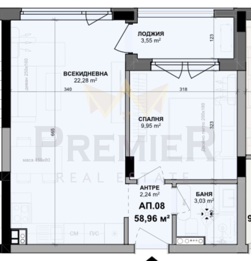 Продава 2-СТАЕН, гр. Варна, Изгрев, снимка 2 - Апартаменти - 52573634