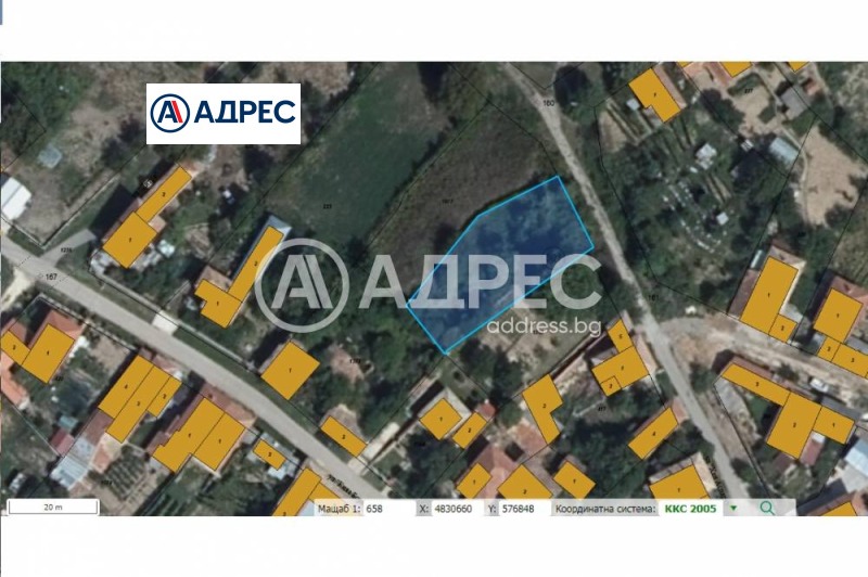 Продава ПАРЦЕЛ в област Разград, с. Раковски - 798 кв.м / 7 700 € » 15 059.89 лв., АДРЕС