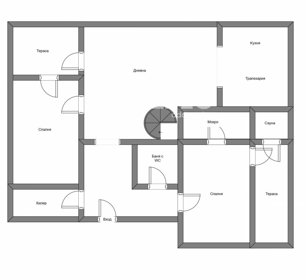 Продава МНОГОСТАЕН, гр. София, Белите брези, снимка 3 - Апартаменти - 54769497