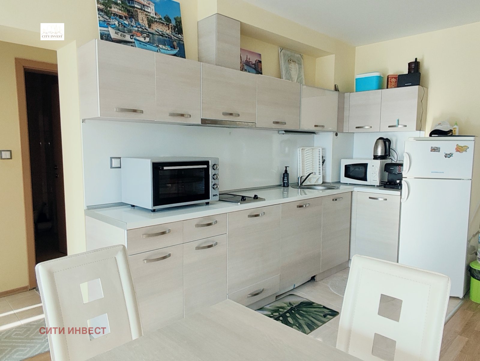 Продава 2-СТАЕН, гр. Поморие, област Бургас, снимка 3 - Апартаменти - 55670929
