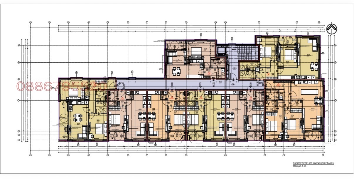 Продава 3-СТАЕН, гр. Перник, Изток, снимка 10 - Апартаменти - 54595135