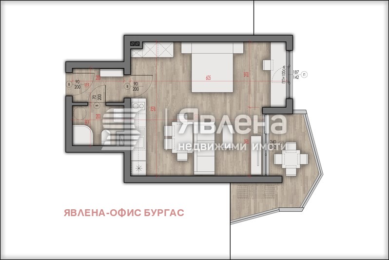 Satılık  Stüdyo bölge Burgaz , Carevo , 53 metrekare | 85759267 - görüntü [15]