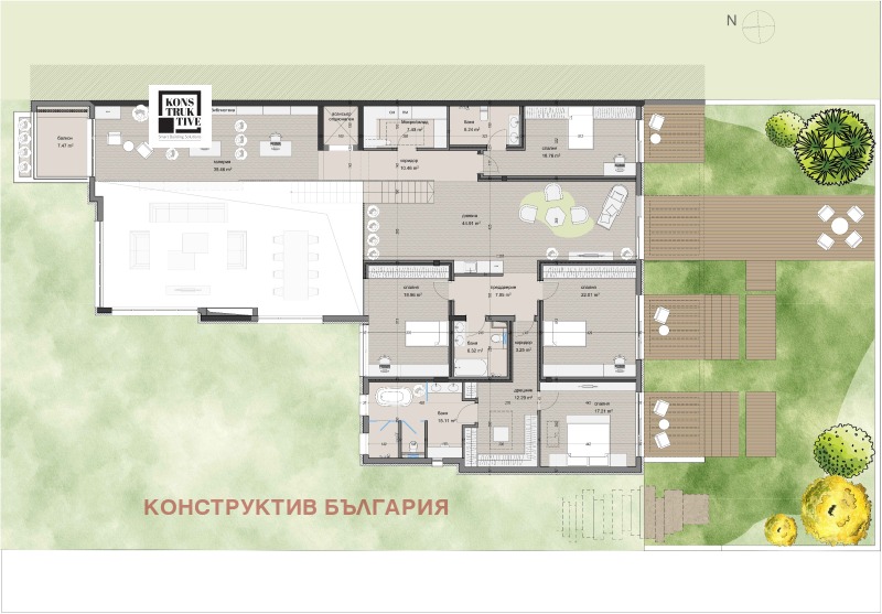 Продава КЪЩА, гр. София, с. Герман, снимка 8 - Къщи - 52515099