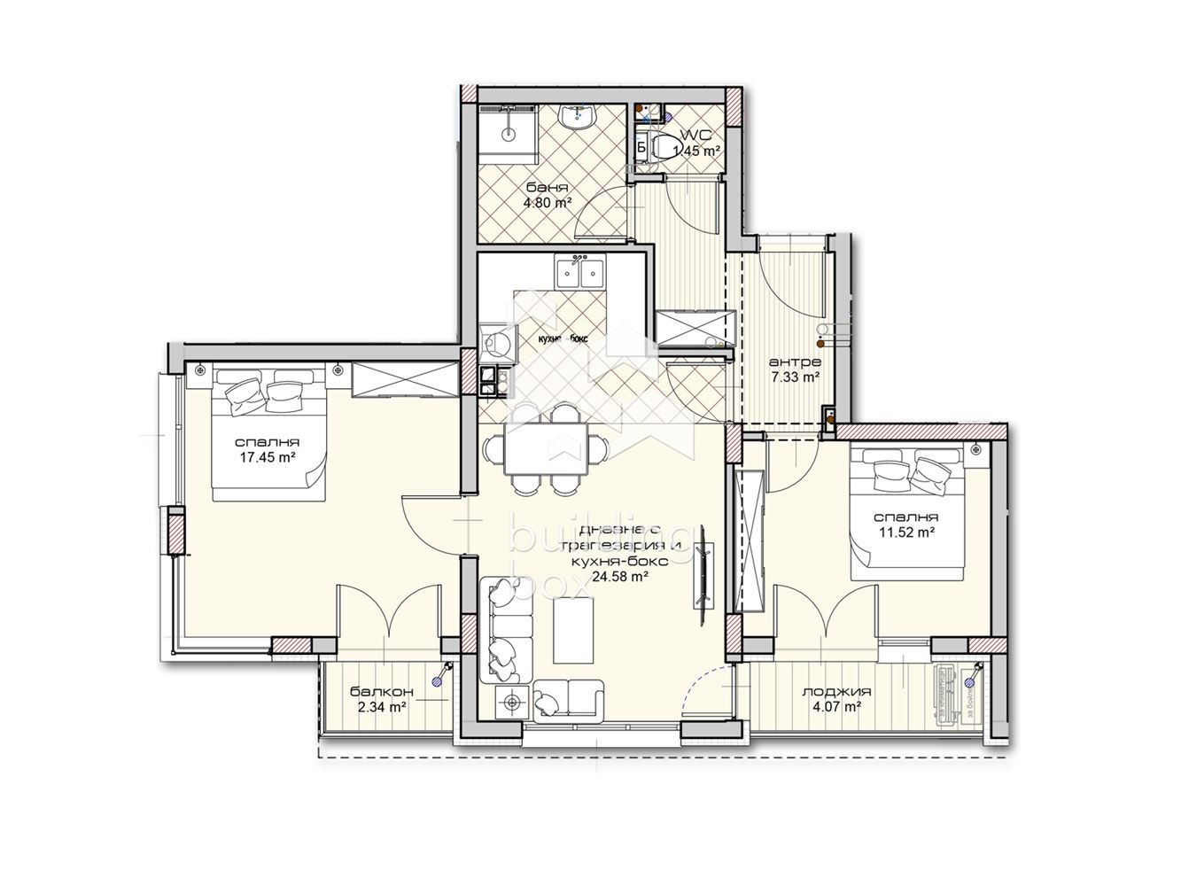 Продава 3-СТАЕН, гр. Варна, Владислав Варненчик 1, снимка 2 - Апартаменти - 54049020