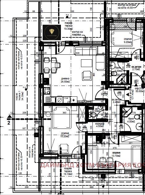 Продаја  2 спаваће собе Пловдив , Остромила , 137 м2 | 11284465 - слика [2]