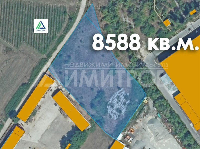 Продава ПАРЦЕЛ в област Шумен, гр. Нови пазар - 8588 кв.м / 260 000 € » 508 515.80 лв., ДИМИТРОВ ИМОТИ