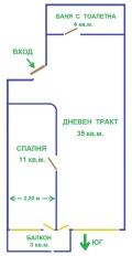 Продава 2-СТАЕН, гр. Варна, Център, снимка 2