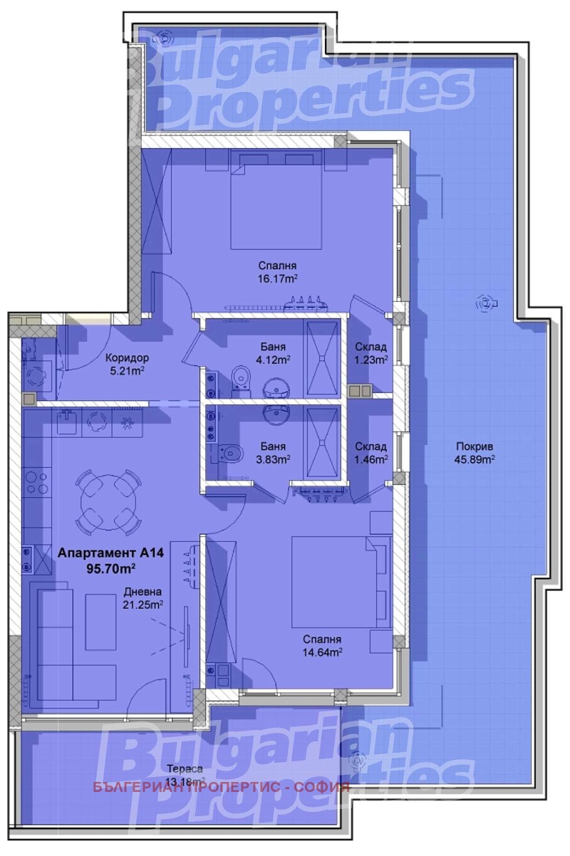 À vendre  2 chambres Sofia , Dragalevtsi , 109 m² | 52800123 - image [4]