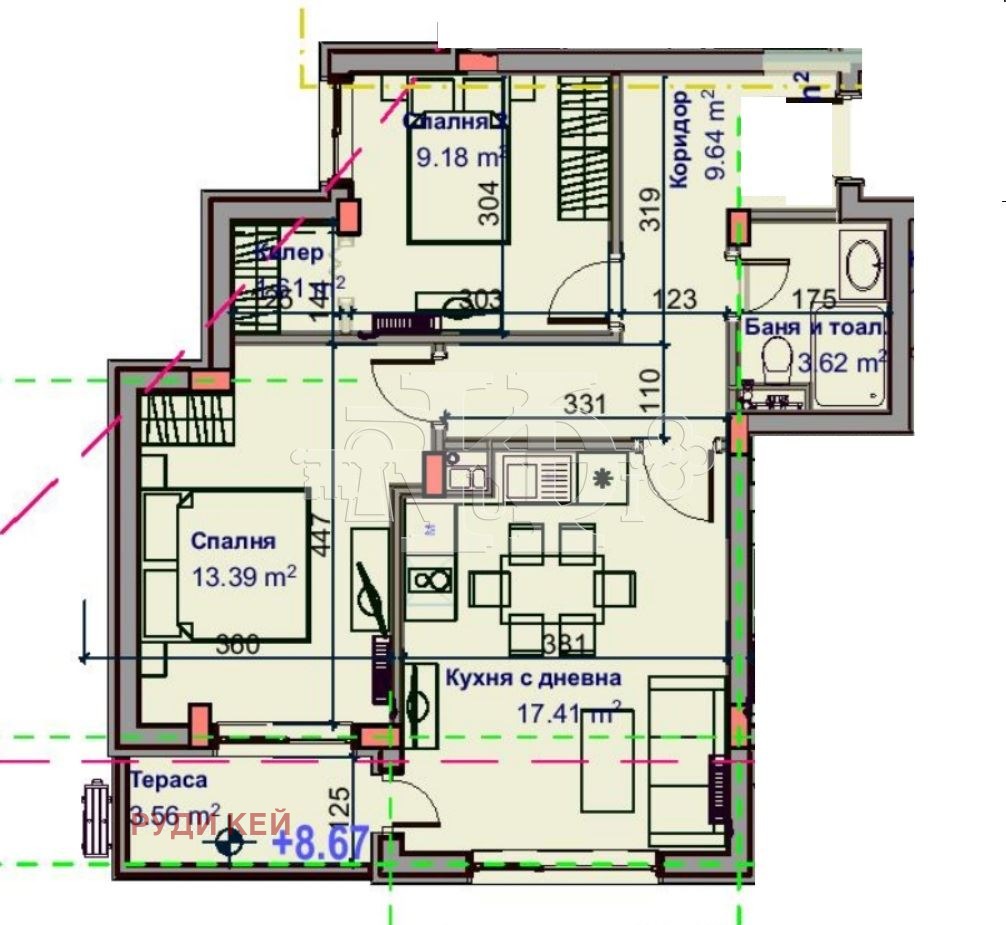 Продава 3-СТАЕН, гр. Варна, Възраждане 1, снимка 3 - Апартаменти - 54293432