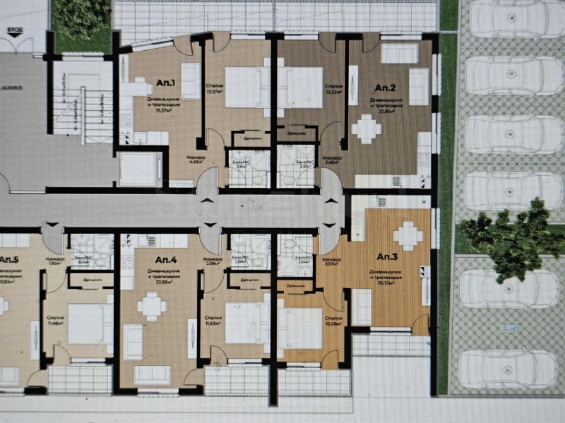 Продава 2-СТАЕН, гр. Варна, Победа, снимка 2 - Апартаменти - 53112941