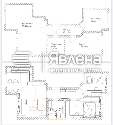 Продава 3-СТАЕН, гр. Бургас, Център, снимка 12 - Апартаменти - 53048833