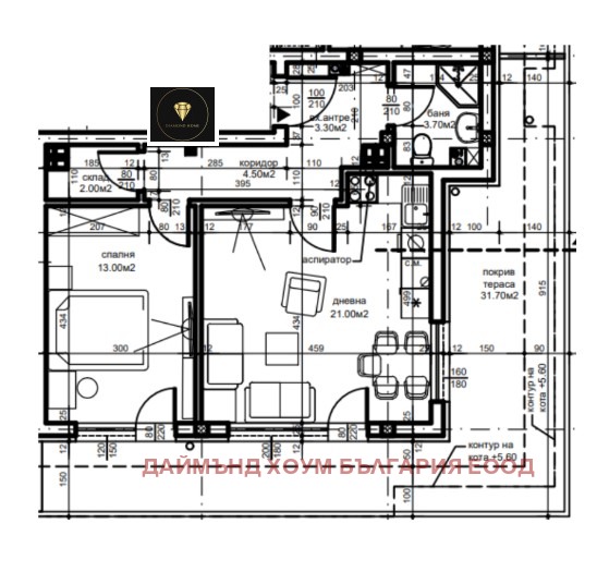 Na prodej  1 ložnice Plovdiv , Belomorski , 101 m2 | 45423022 - obraz [2]