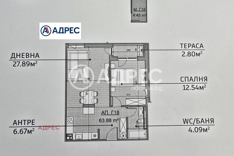 Продава 2-СТАЕН, гр. Варна, Възраждане 2, снимка 3 - Апартаменти - 53465622