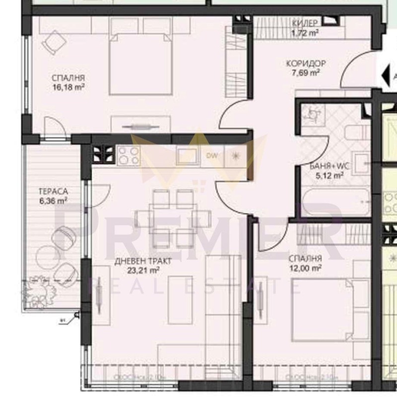 À venda  2 quartos Varna , Vladislav Varnentchik 2 , 94 m² | 59104807 - imagem [12]