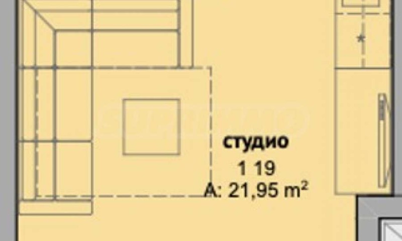 Продава  2-стаен област Бургас , с. Равда , 38 кв.м | 93223574 - изображение [2]
