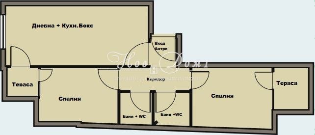 De vânzare  2 dormitoare Sofia , Nadejda 1 , 72 mp | 58850511