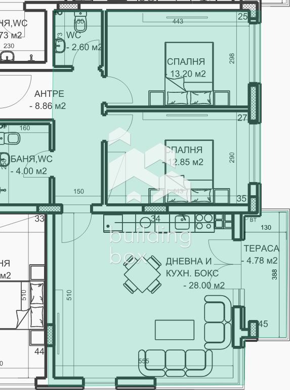 Eladó  2 hálószobás Plovdiv , Mladezski Halm , 98 négyzetméter | 85195324 - kép [3]