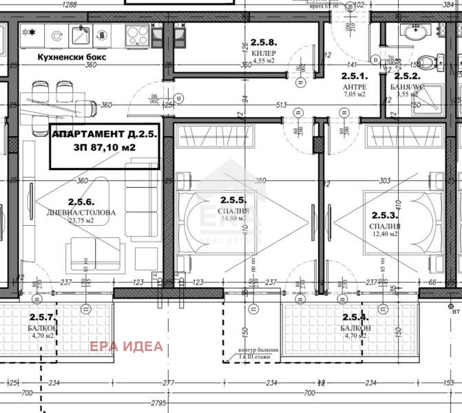 Продава 3-СТАЕН, гр. Елин Пелин, област София област, снимка 2 - Апартаменти - 54225290